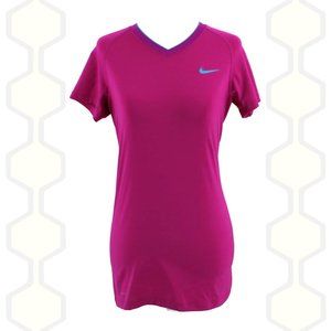 ⬇️$19 Nike Shirt Pro Combat Pink Dri-Fit Fitted S